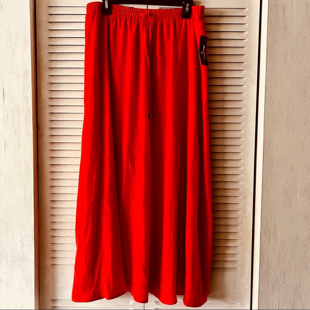 Worthington tangerine tango skirt